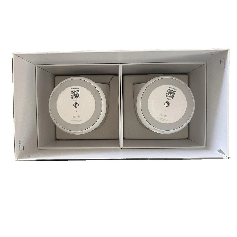 Nest Cam IQ Indoor Security Camera 2-Pack | 1080p HDR Wi‑Fi | White | NC3200US